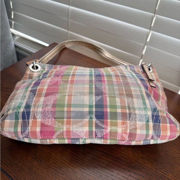 Authentic Coach Tartan Bag - Picture 4 of 5